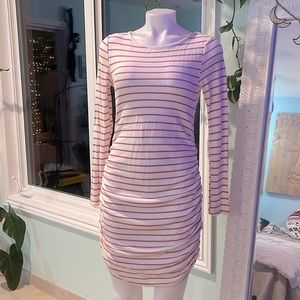Striped thermal dress